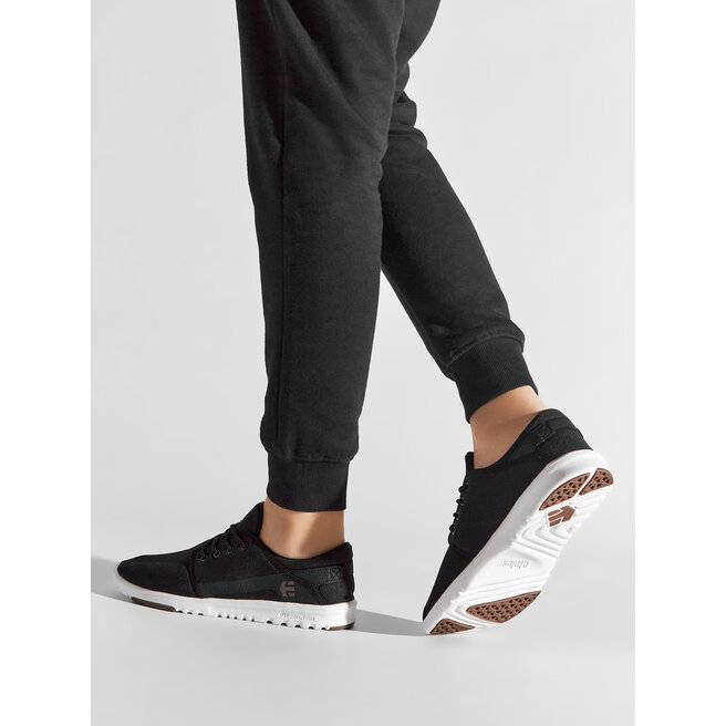 Etnies scout black outlet white gum