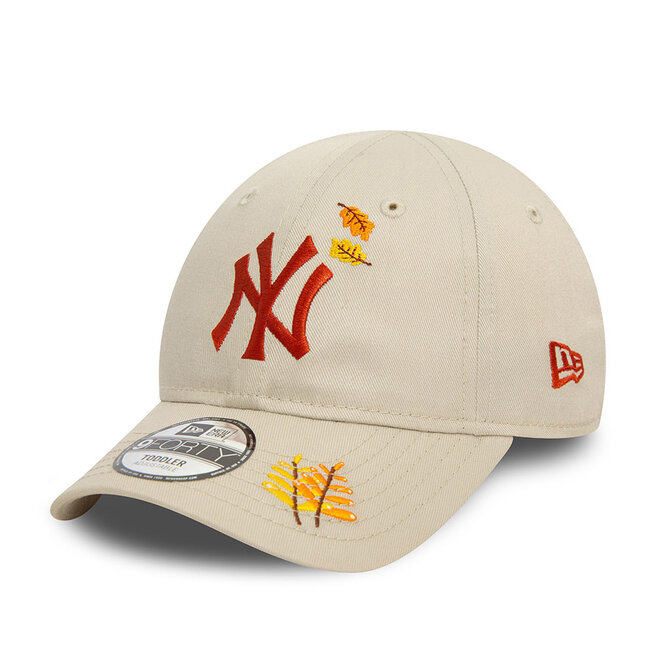 Czapka z daszkiem New Era Toddler Icon 9Forty Toddl - Beżowy
