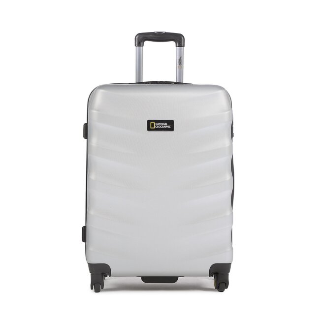 Valiză Medie Rigidă National Geographic Arete N135HA.60.23 Silver Arete imagine noua 2022