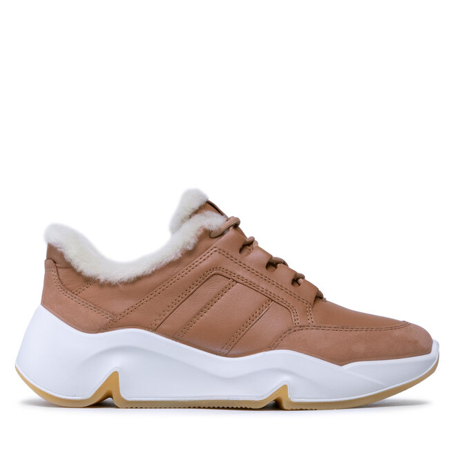ECCO Sneakersy ECCO Chunky Sneaker W 20322360222 Toffee/Toffee