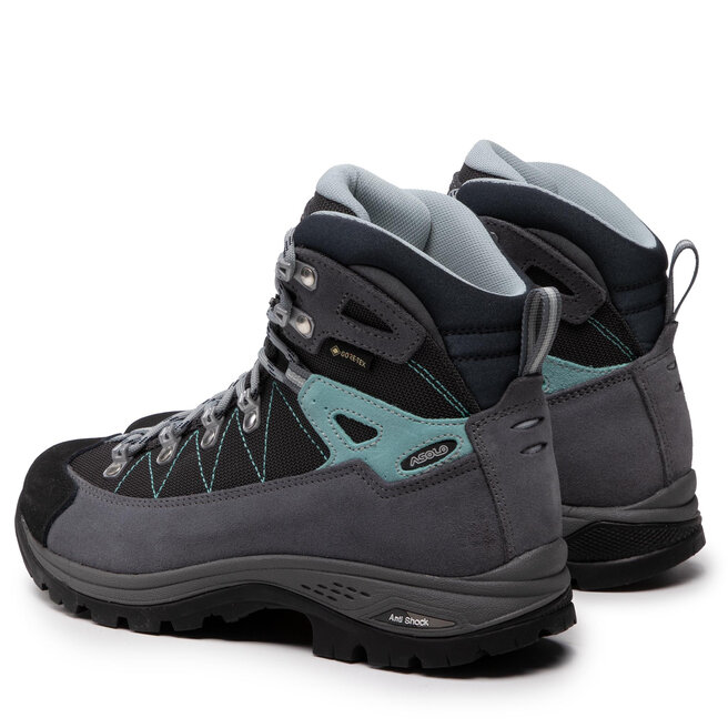 Asolo Trekingová obuv Asolo Finder Gv Ml GORE-TEX A23103 00 A177 Grey/Gunmetal/Pool Side