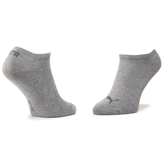 Puma Súprava 3 párov kotníkových ponožiek unisex Puma 906807 Anthraci/Mel Grey/Mel Grey 14