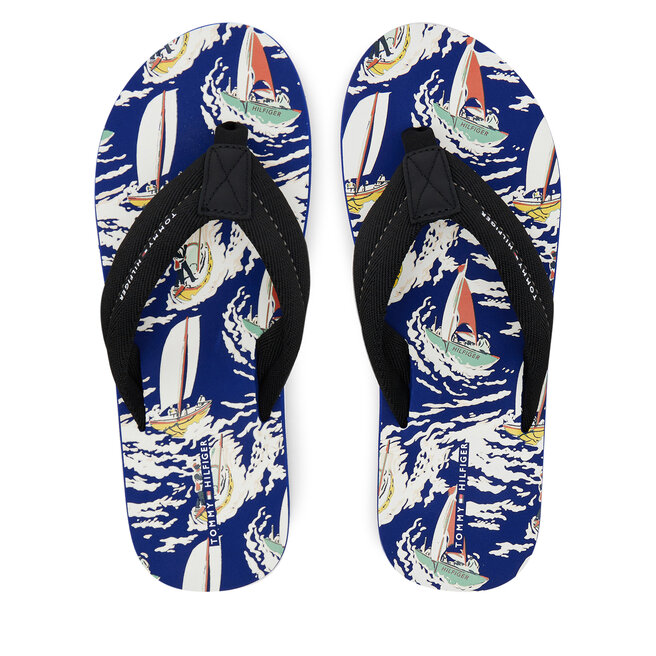Japonki Tommy Hilfiger - Czarny