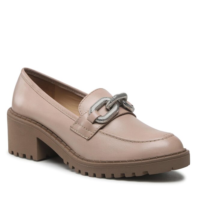 Loafersy Sergio Bardi WB-B1001-01SB Beżowy - kobiece