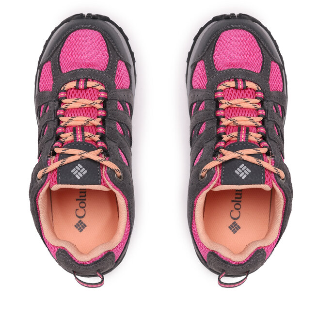 Columbia Scarpe da trekking Columbia Youth Redmond Waterproof BY2857 Dark Grey/Pink Ice 089