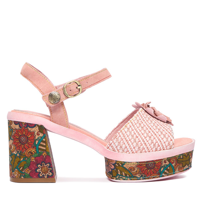Sandały Laura Vita Noao 01 Różowy - kobiece