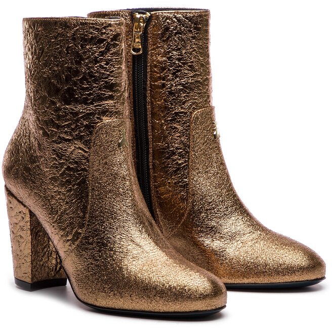Botki Patrizia Pepe 2V8254/A4N5-Y340 Złoty | eobuwie.com.pl