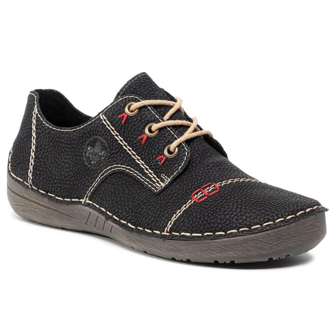 Κλειστά παπούτσια Rieker 52520-00 Schwarz