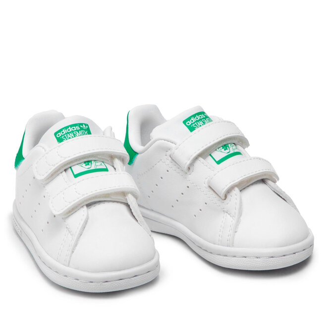 adidas Обувки adidas Stan Smith Cf I FX7532 Ftwwht/Ftwwht/Green