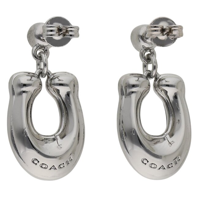 Coach Orecchini Coach Fct Crysl Drp Ear CG137 Silver SLV