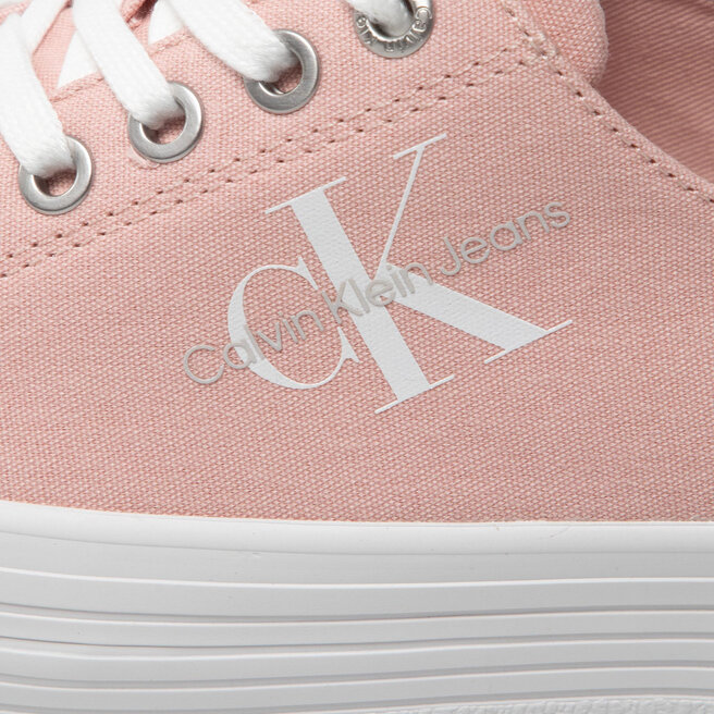 calvin klein jeans vulcanized flatform laceup