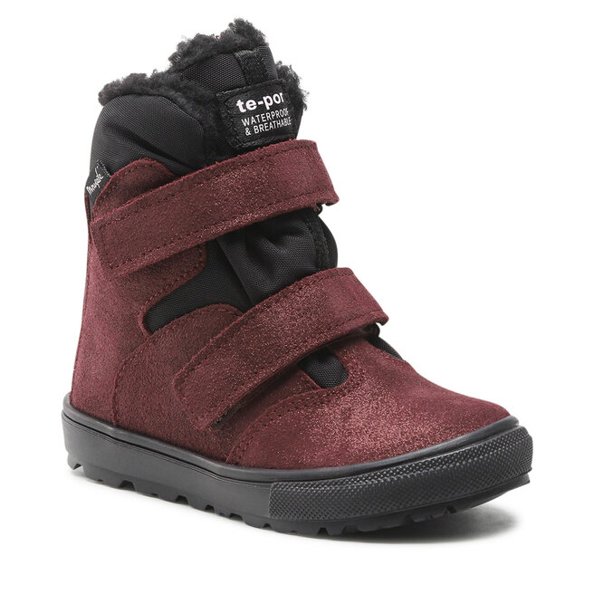 Mrugała Schneeschuhe Mrugała 7281/2-55 Plum/Pyłek