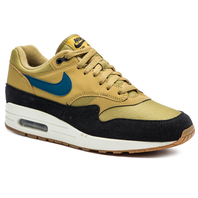 Παπούτσια Nike Air Max 1 AH8145 302 Golden Moss/Blue Force/Black •  Www.epapoutsia.gr