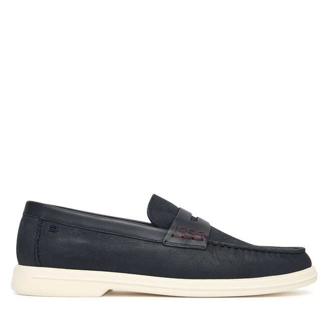 Mokasyny Tommy Hilfiger Mix FM0FM05785 Granatowy -