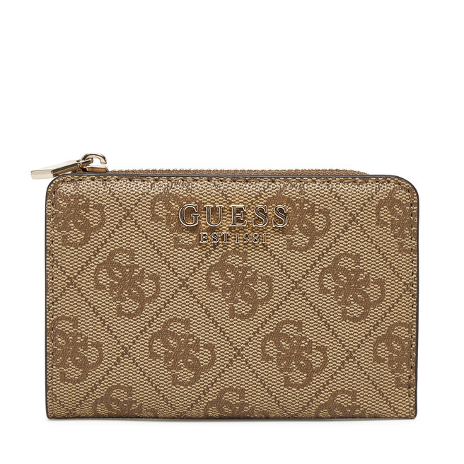 Mały Portfel Damski Guess SWSG85 - Beżowy