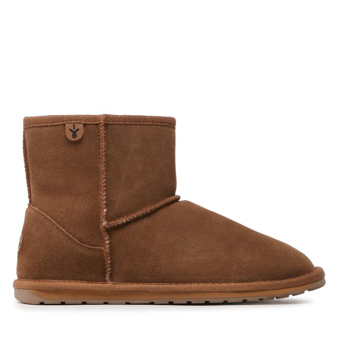 EMU Australia Boty EMU Australia Wallaby Mini Teens T10103 Chestnut