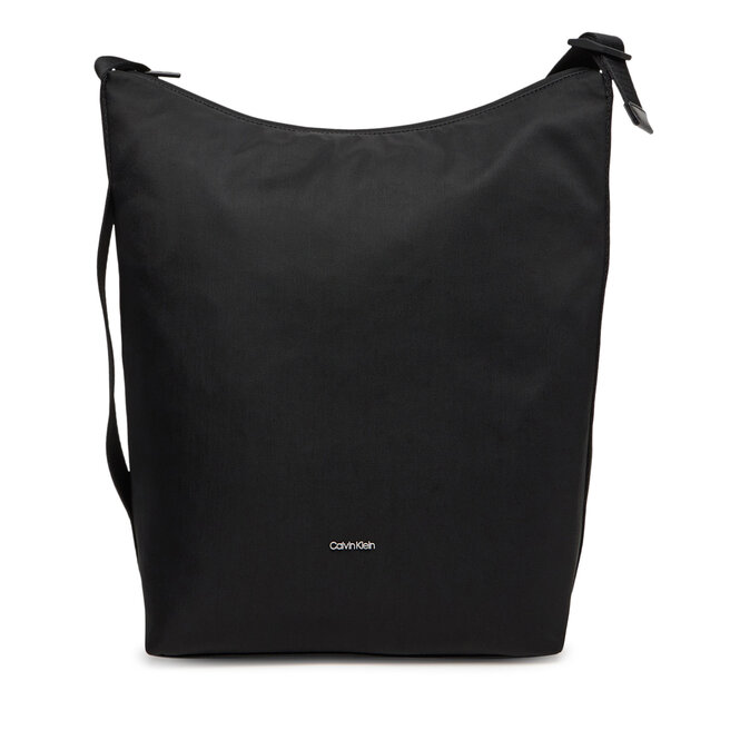 Torba Calvin Klein Ck Ease Hobo Tote - Czarny