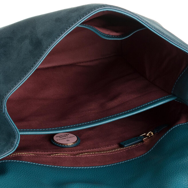 Coccinelle Táska Coccinelle ED1 Liya Suede E1 ED1 18 01 01 Teal B26