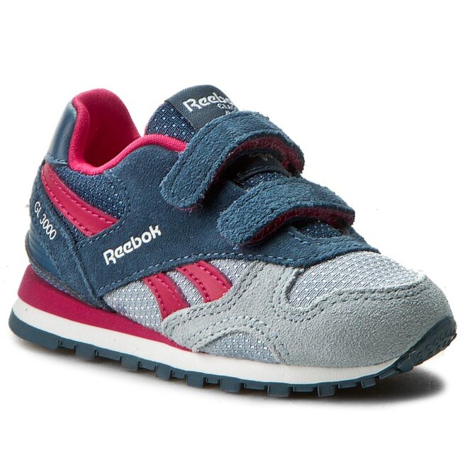Scarpe Reebok Gl 3000 Td Sp BD2443 Gry Blue Pink Wht escarpe