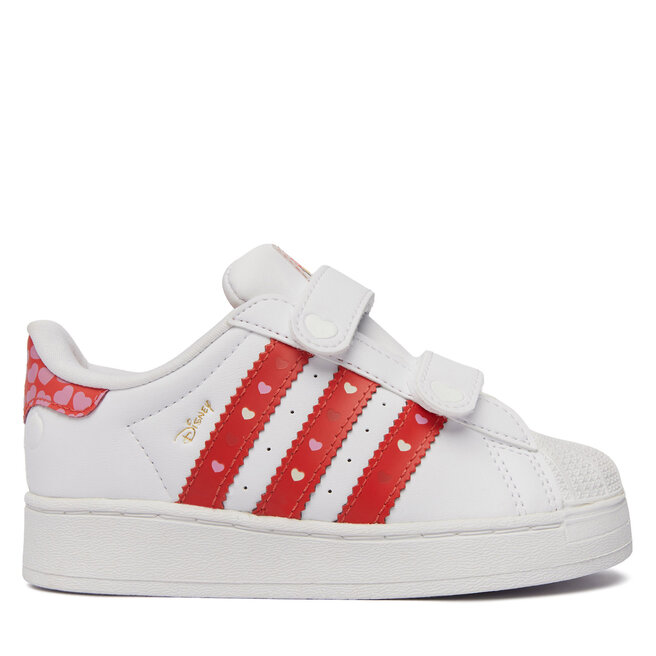 Sneakersy adidas Superstar Led Lights Cf I KK1294 Biały - dziewczęce