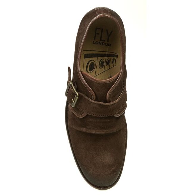 Chaussures basses Fly London Wide P142615006 Expresso Dark Brown