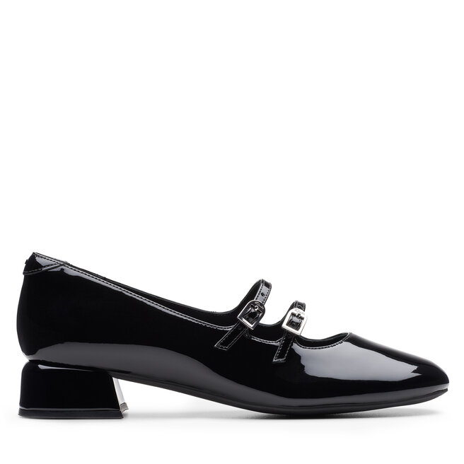 Baleriny Clarks Daiss 30 Shine - Czarny