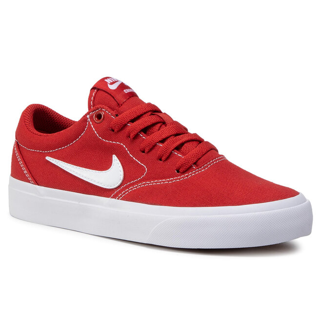 nike sb shoes red and white