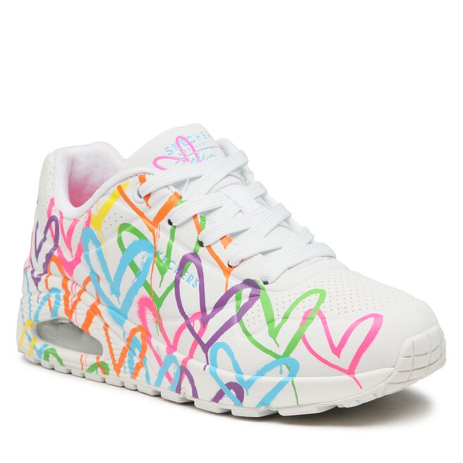 Zapatillas Skechers Uno Highlight Love 177981 WMLT White Multi