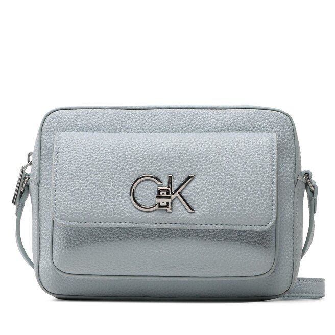 Geantă Calvin Klein Re-Lock Camera Bag With Flap Pbl K60K609397 DYI Bag imagine noua gjx.ro