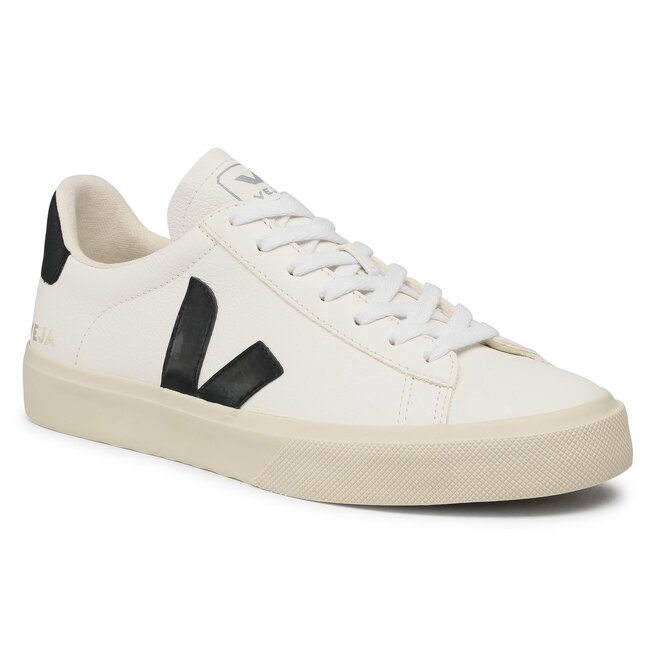 Sneakers Veja Campo Chromefree CP051537 Extra White/Black Campo imagine noua 2022