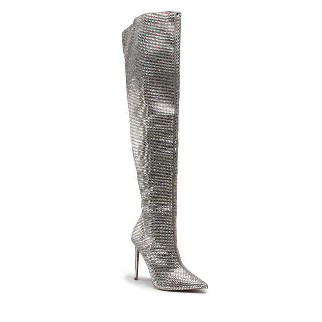 Cizme lungi muschetar Steve Madden Skyscraper SM11001613-02003-998 Rhinestone