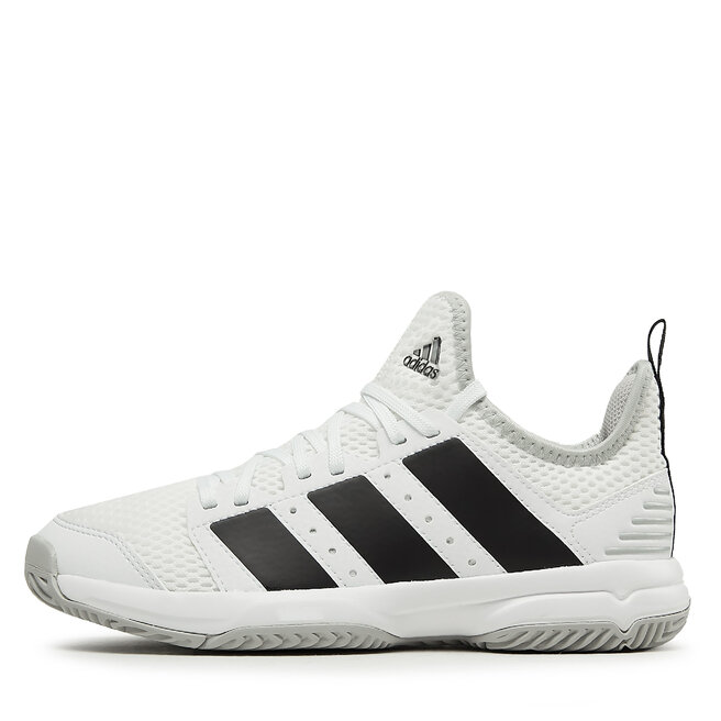 Scarpe adidas Stabil Indoor HR0247 White Black escarpe