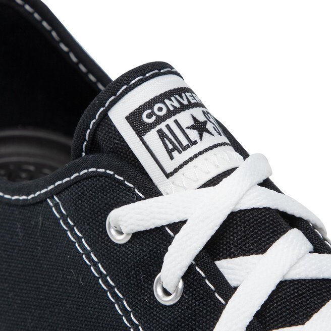 Trampki Converse Ctas Dainty Ox 564982C Black White Black