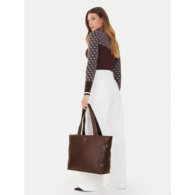 Torebka Guess Sunetra HWNG75 34230 Brązowy -