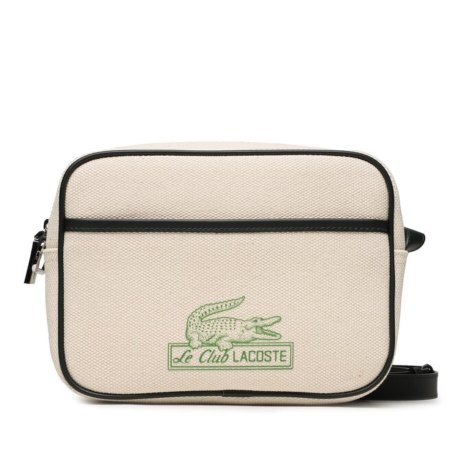 Lacoste Shopping Bag, Natural Sinople ESTRAGON: Handbags