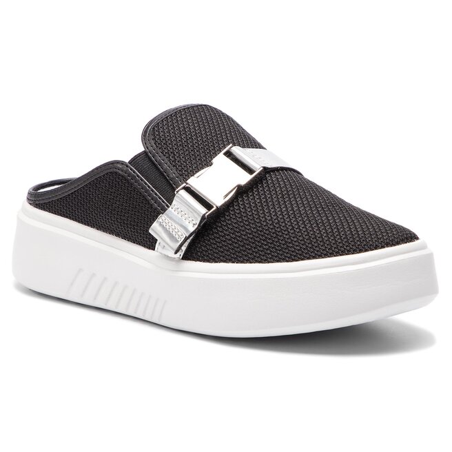 Klapki Geox D Nhenbus G D828DG 00014 C9999 Black eobuwie .pl