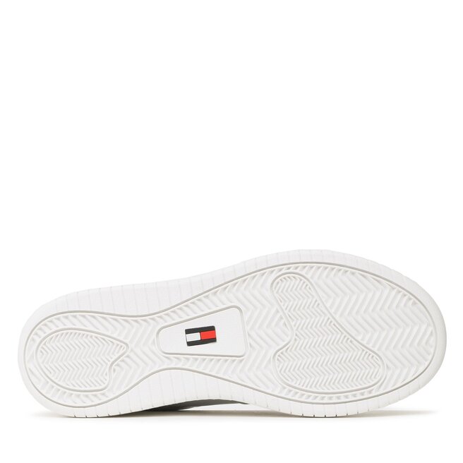 Tommy Jeans Сникърси Tommy Jeans Retro Basket Flatf EN0EN02086 White 0K4