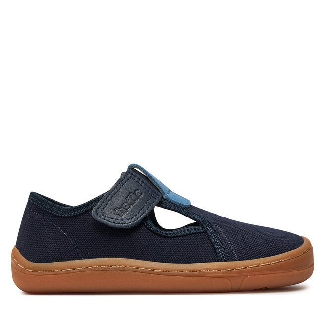 Tenisówki Froddo Barefoot Canvas T - S Granatowy