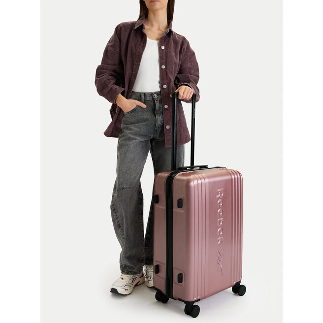 Walizka średnia Reebok CEO-RBK-030-M Różowy -