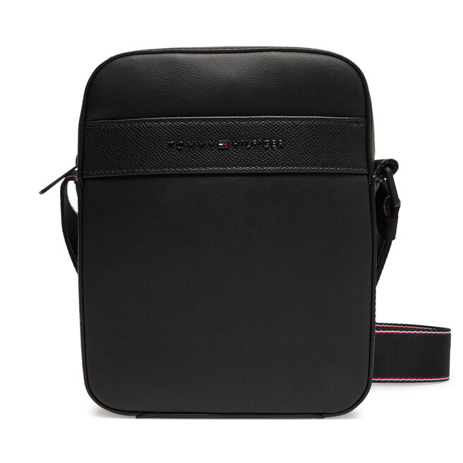 Saszetka Tommy Hilfiger Th Corp Mini Reporter - Czarny