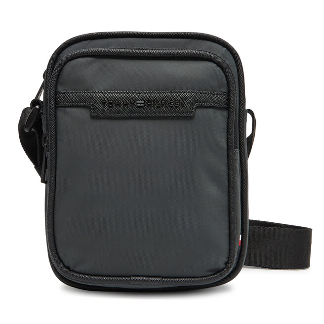 Saszetka Tommy Hilfiger Th Repreve Mini Reporter - Szary