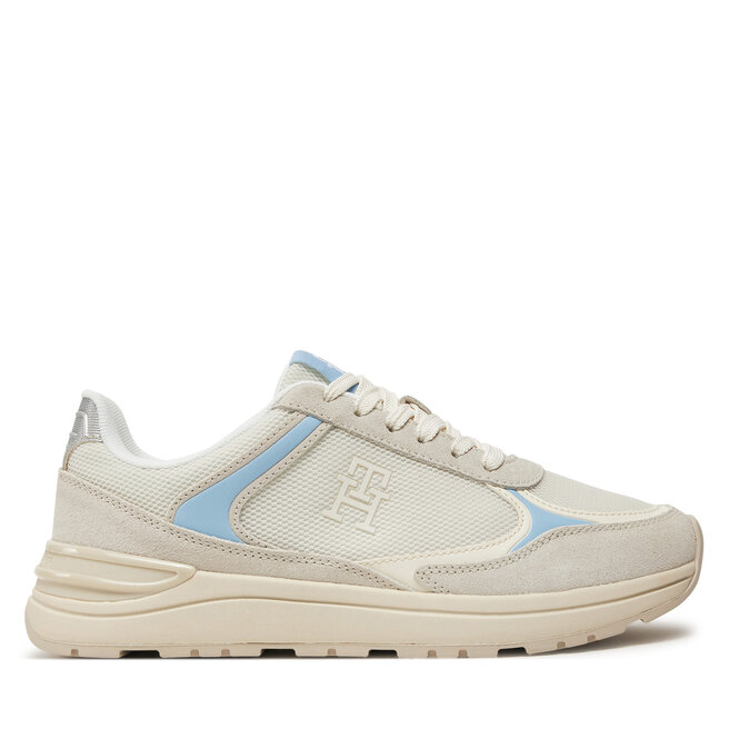 Sneakersy Tommy Hilfiger Casual Fashion Runner Mix - Kolorowy