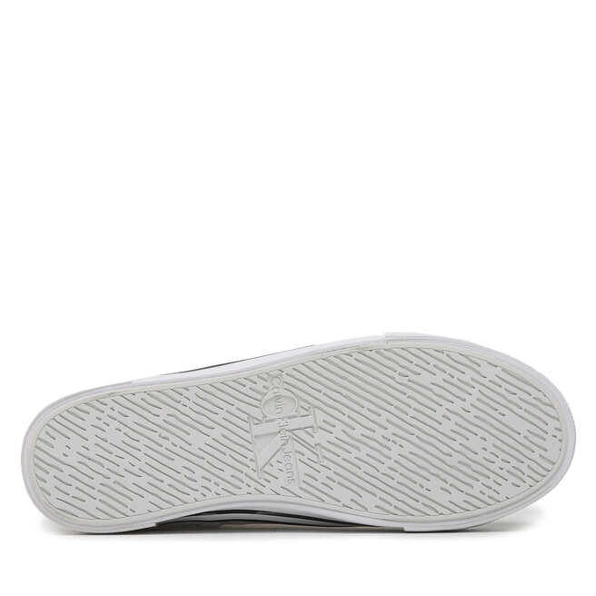 Calvin Klein Jeans Кецове Calvin Klein Jeans High Top Lace-Up Sneaker V3X9-80569-0890 S White/Black