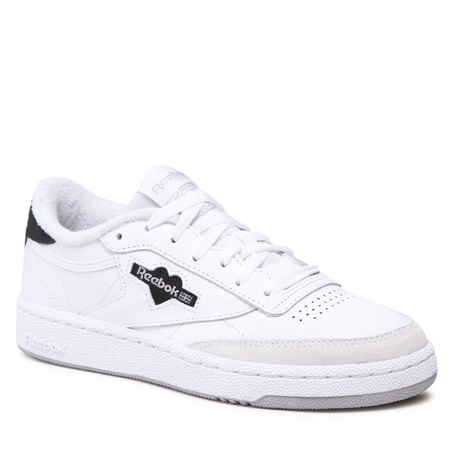 Pantofi Reebok Club C 85 Shoes HQ7227 Alb Alb imagine noua