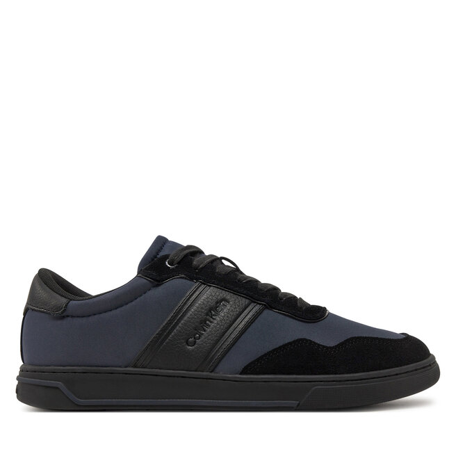 Sneakersy Calvin Klein Low Top Lace Up Mix - Czarny