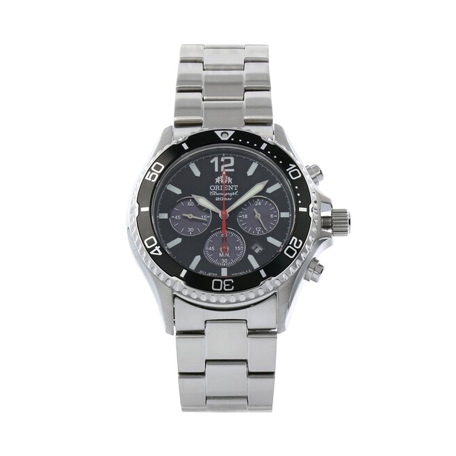 Zegarek Orient Mako Solar - Srebrny