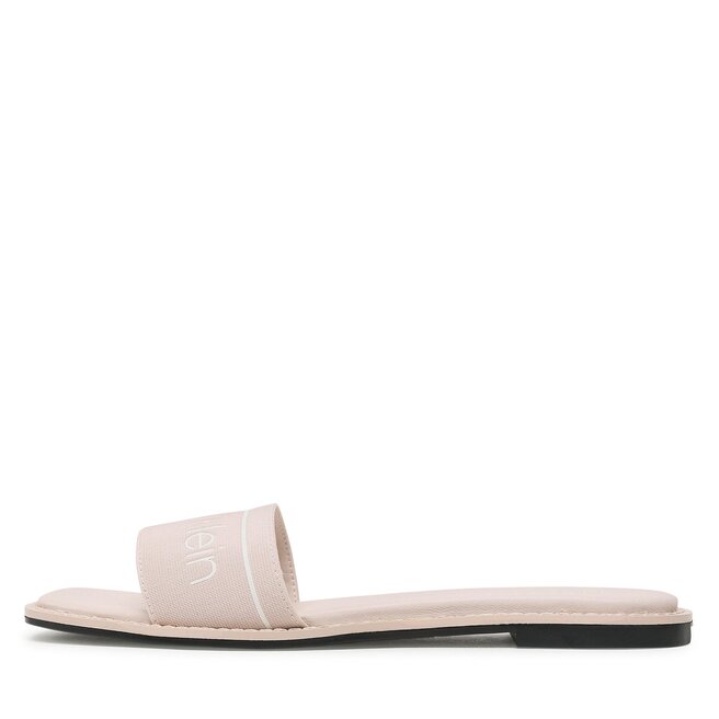 Calvin Klein Șlapi Calvin Klein Squared Flat Slide He HW0HW00817 Crystal Grey ABH