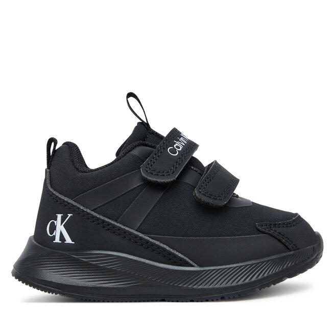 Sneakersy Calvin Klein Low Cut Velcro Sneaker - M Czarny