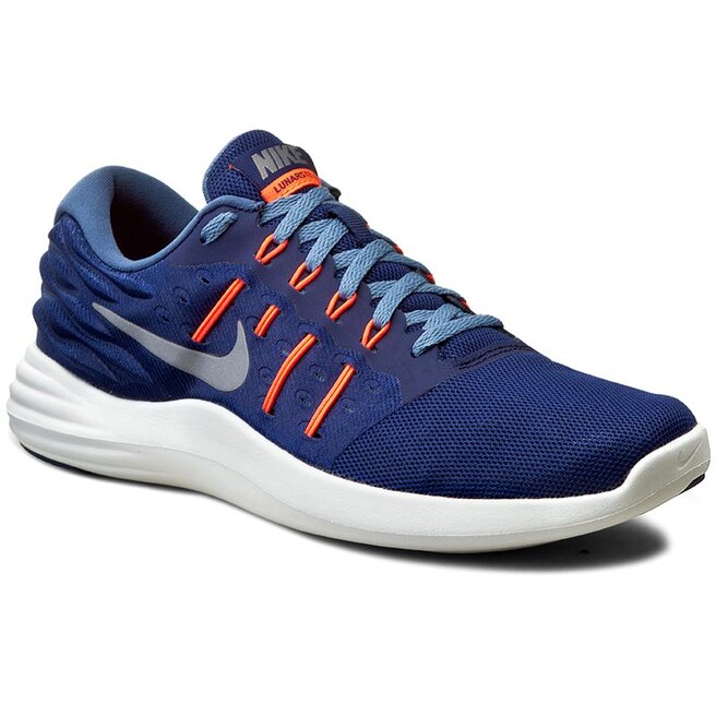 Schuhe Nike Lunarstelos 844591 401 Loyal Blue Mtlc Cool Grey