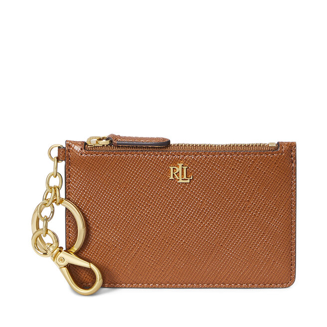 Etui na karty kredytowe LAUREN RALPH LAUREN - Brązowy